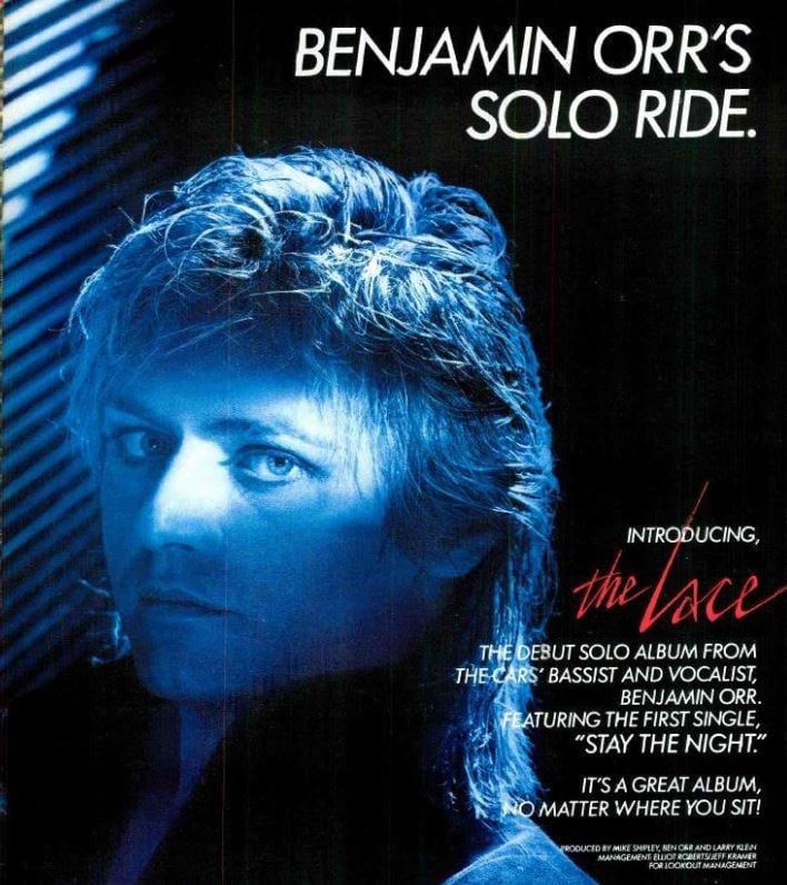 On October 6, 1986: Benjamin Orr released the album 