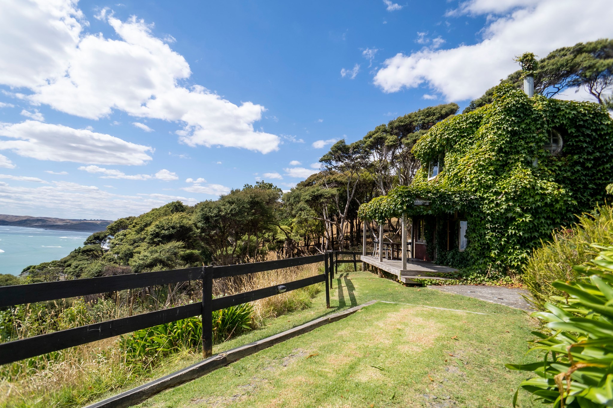 Solscape - For Rent - Ivy Cottage Perched at the front of...