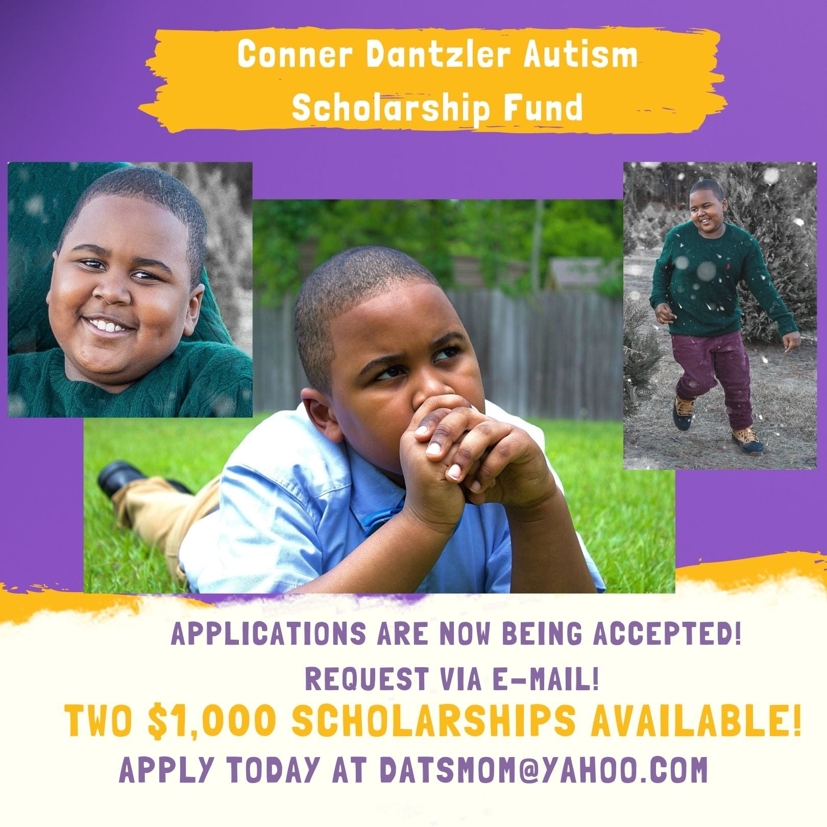 DATS MOM - Introducing the Conner Dantzler Autism Scholarship Fund for ...