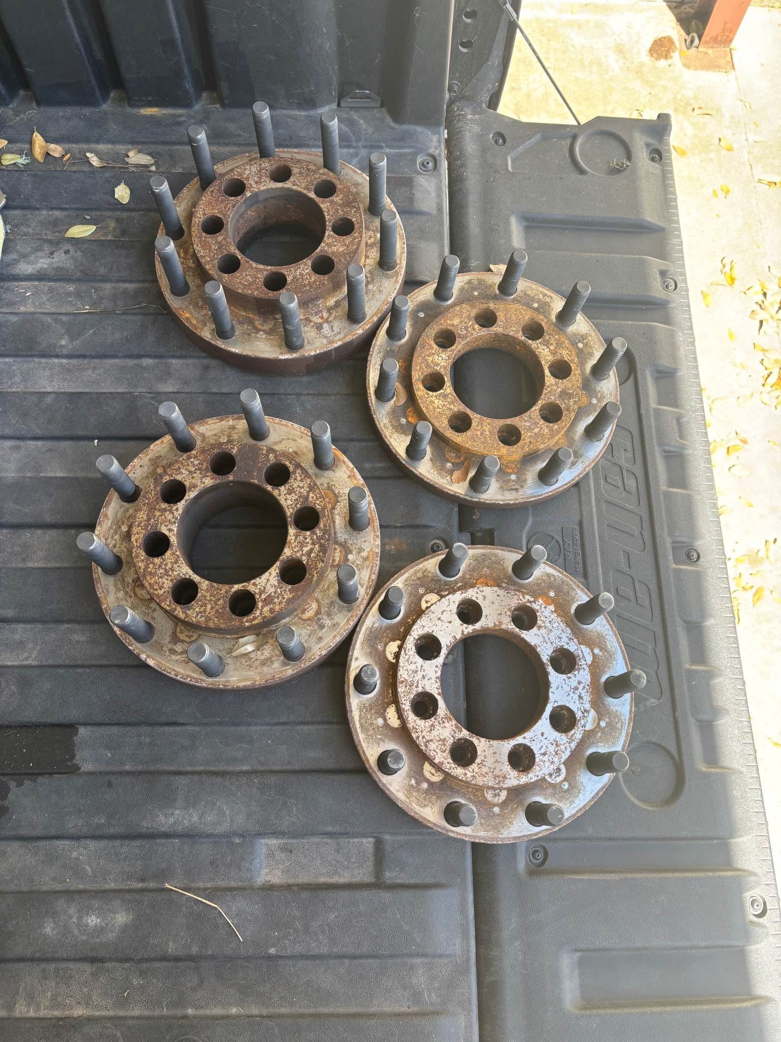 8x6.5 to 10 lug Adapters - Car Wheels, Tires &amp; Parts - Cuero, Texas ...