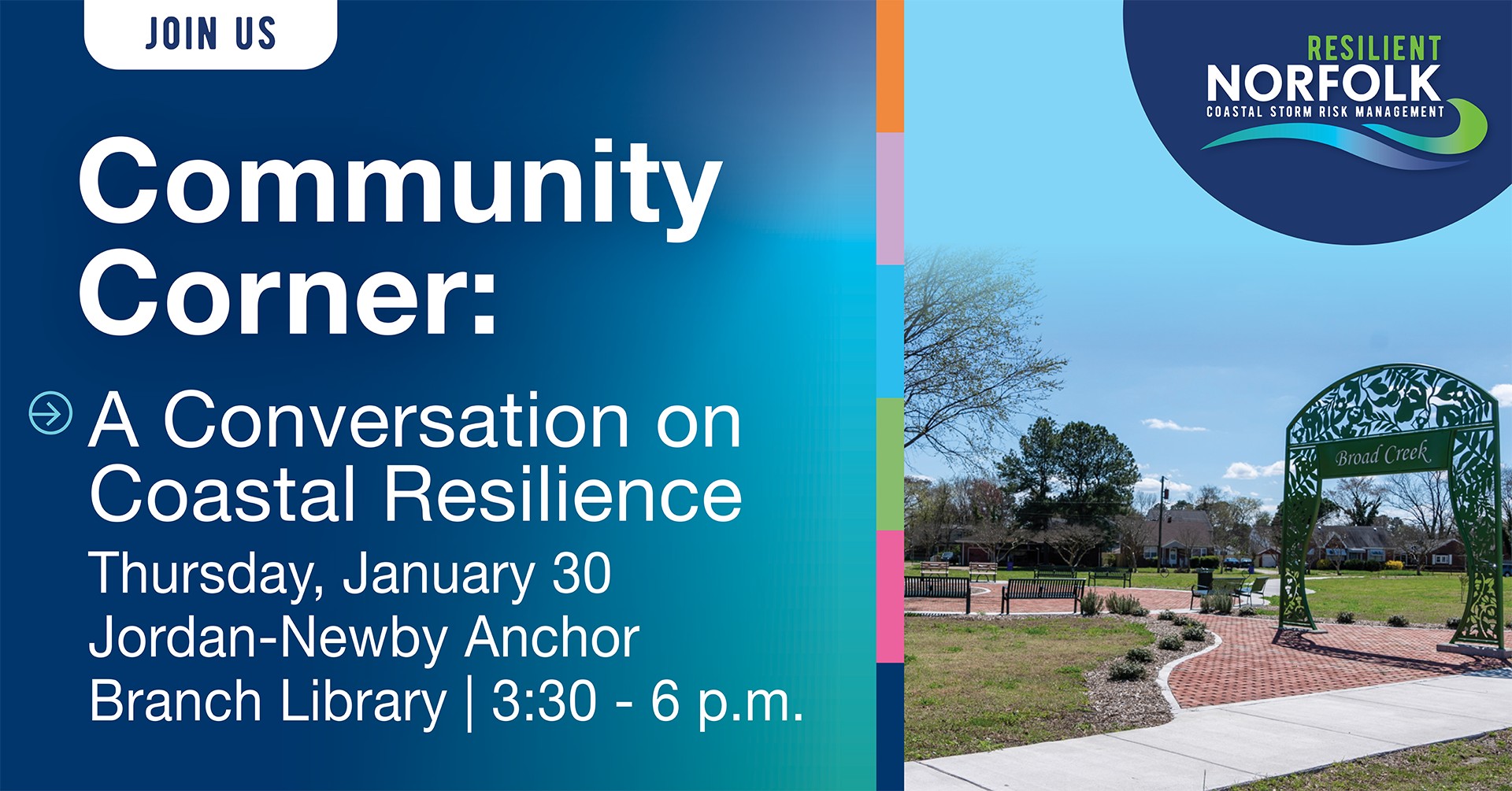 Community Corner: A Conversation on Coastal Resilience