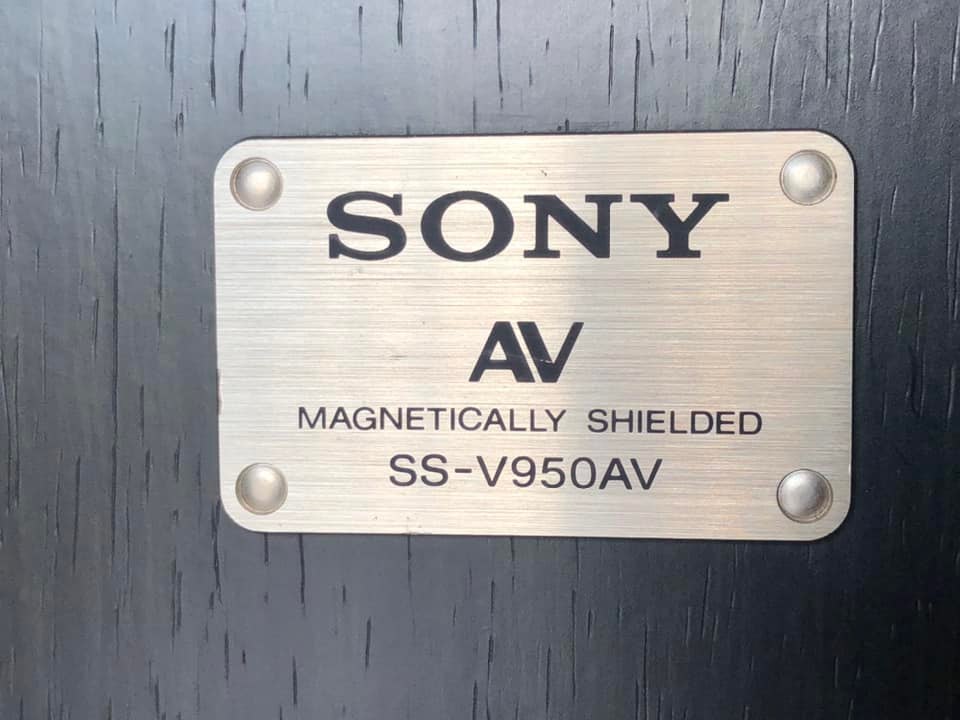 Sony SS-V925AV 3-way speakers specifications and features
