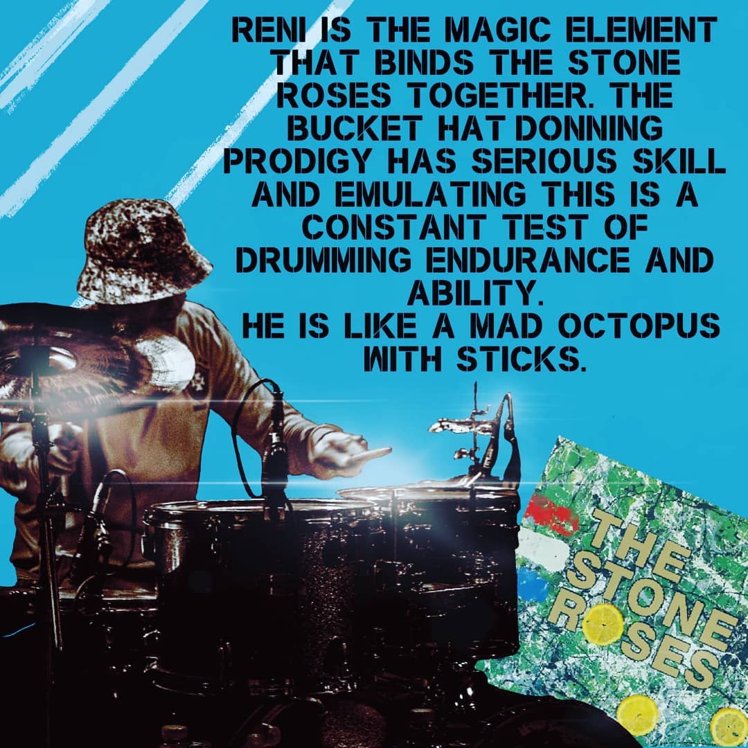 The Absolute Stone Roses - Meet our Reni🍋🍋🍋🍋 Alan John 