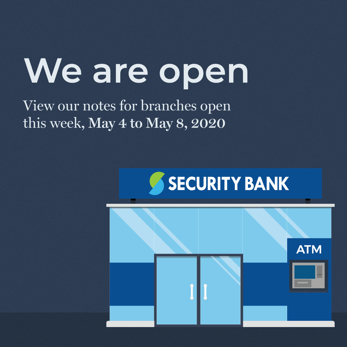 Security Bank - For the full list of branches open this... | Facebook