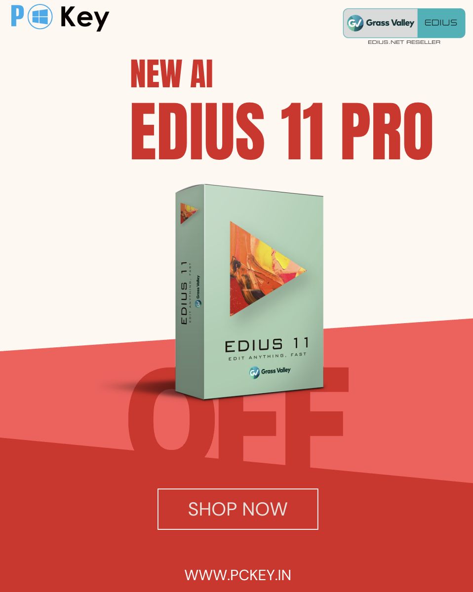 🎬 EDIUS 11 Pro – Lifetime License (India Only) Experience high