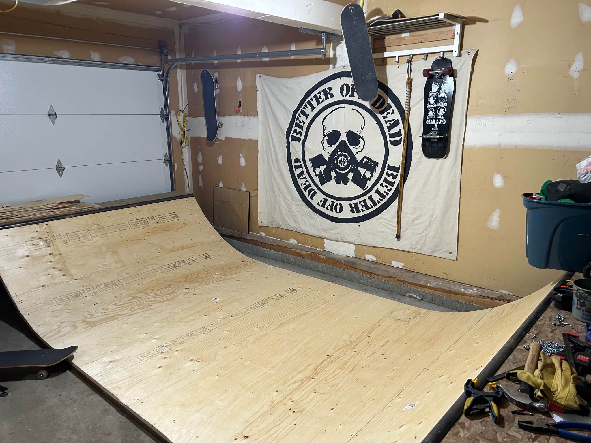 Garage size mini ramp - Skateboard Ramps & Rails - Calgary, Alberta ...