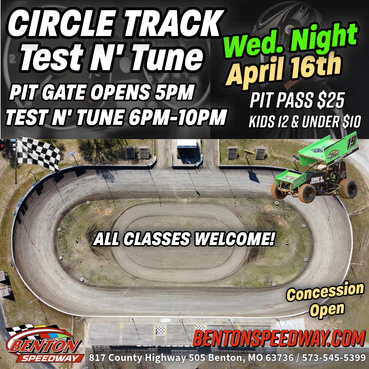 Circle Track Test N' Tune