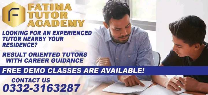 O Levels Background Female... - Fatima Tutor Academy - FTA