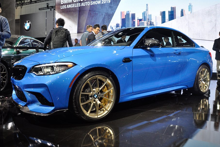 BimmerFile - The BMW M2 CS. Love the gold wheels and that...