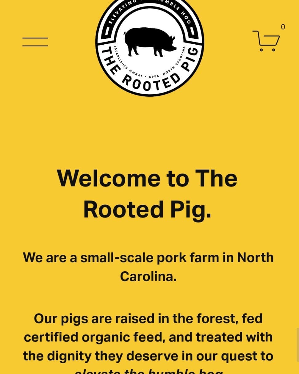 The Rooted Pig | Apex NC