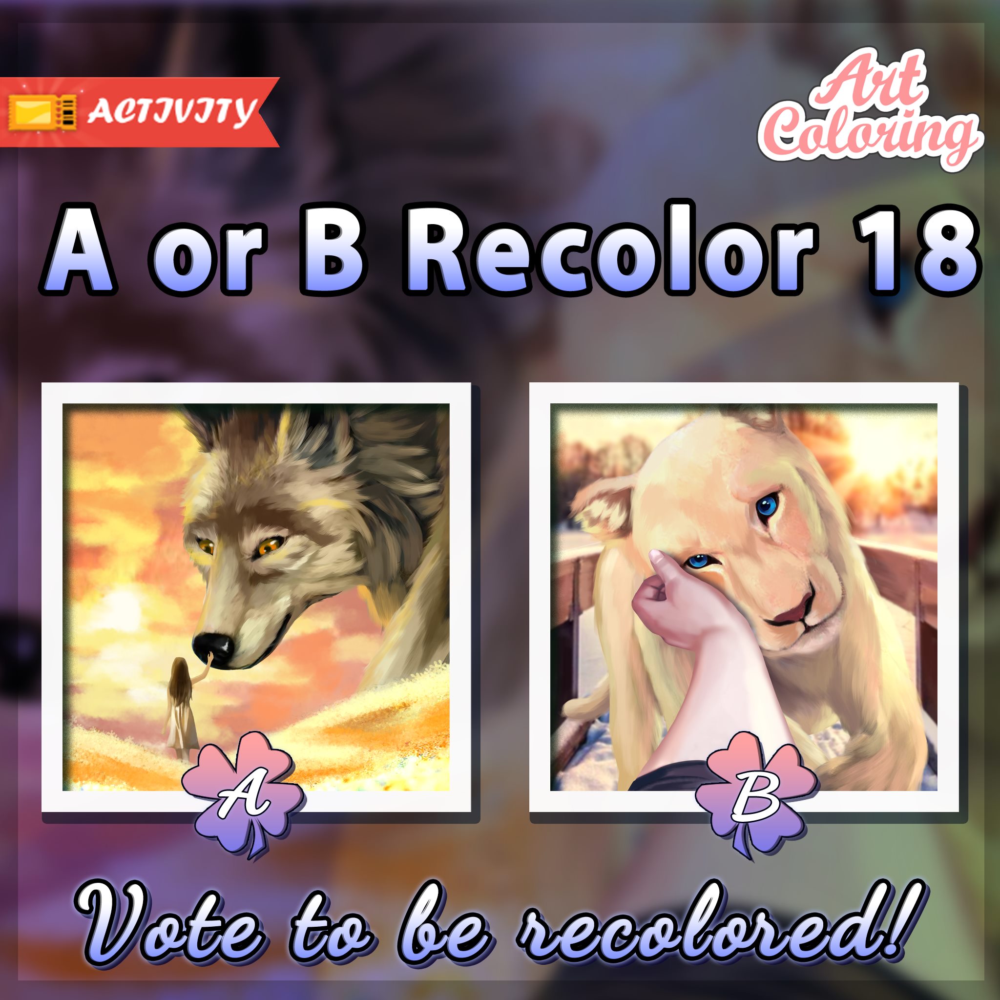 Art Coloring - 🌟 Hi Artcoloring Fans! 🌟 A or B Recolor 18...