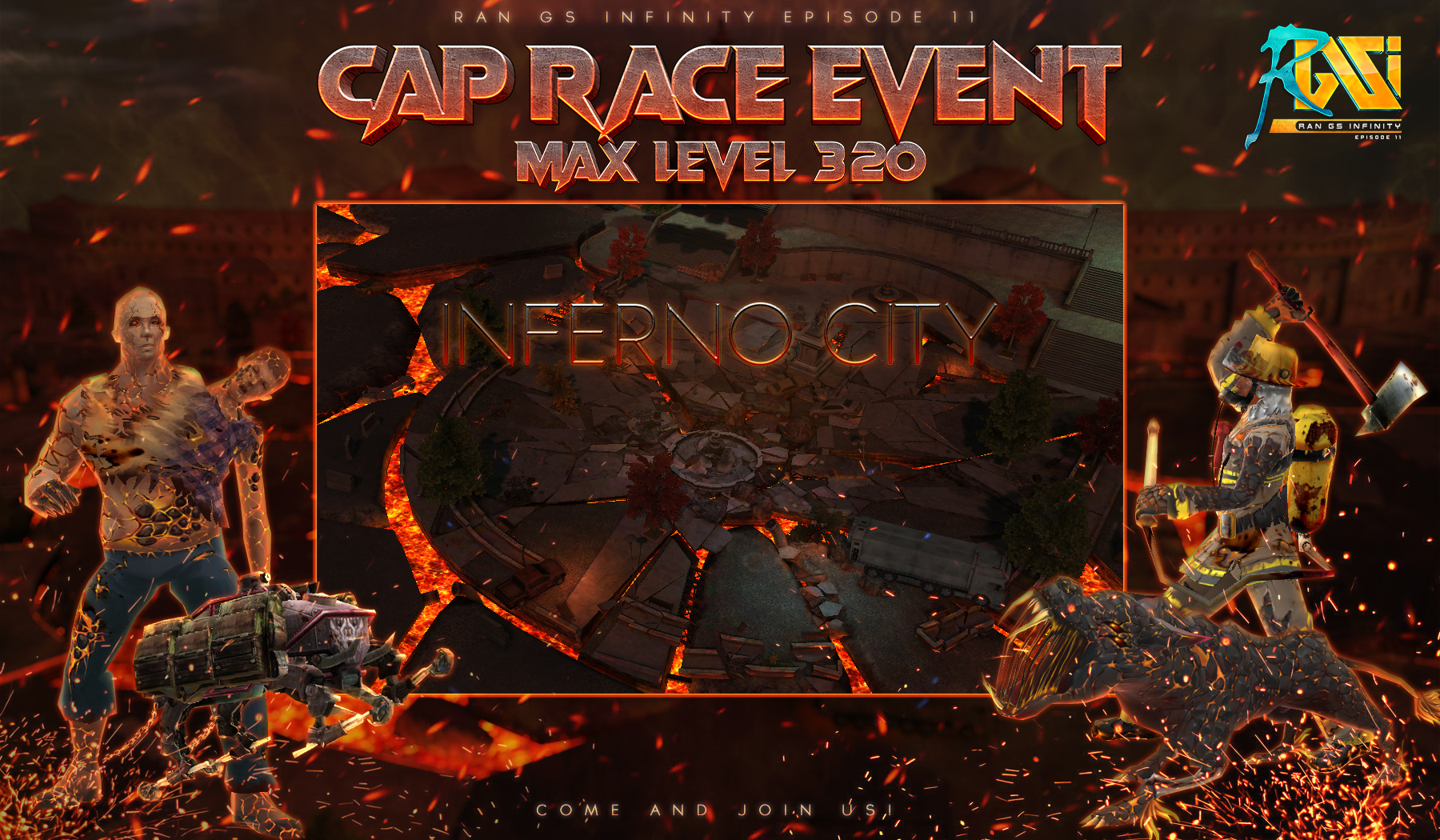 🔥 Infinity Cap Race Announcement 🔥... - Ran GS Infinity EP11 | Facebook