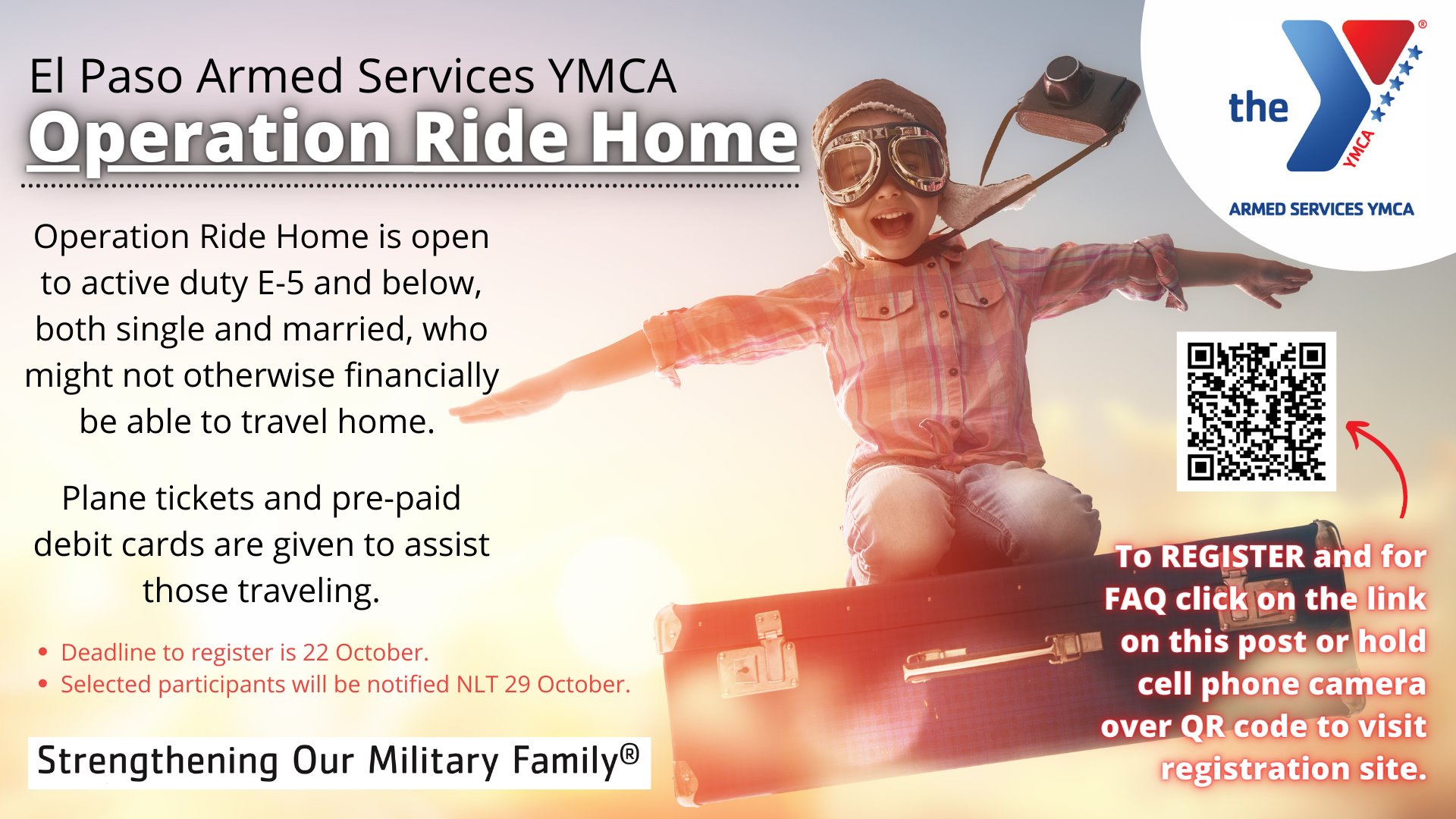 🛫 OPERATION... - Junior Enlisted Family Center Fort Bliss | Facebook