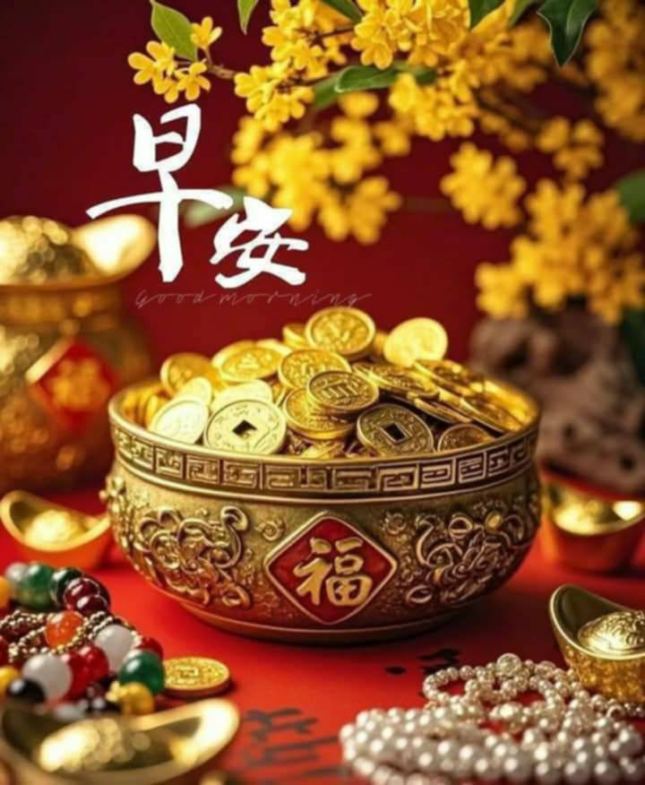 早午晚圖片問侯語 | 富贵连绵心欢畅