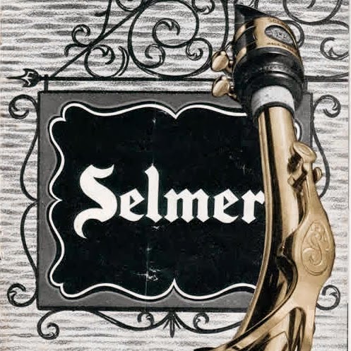 【⭐︎⭐︎C⭐︎⭐︎ページ】 1954 Selmer saxophone literature with SCE logo