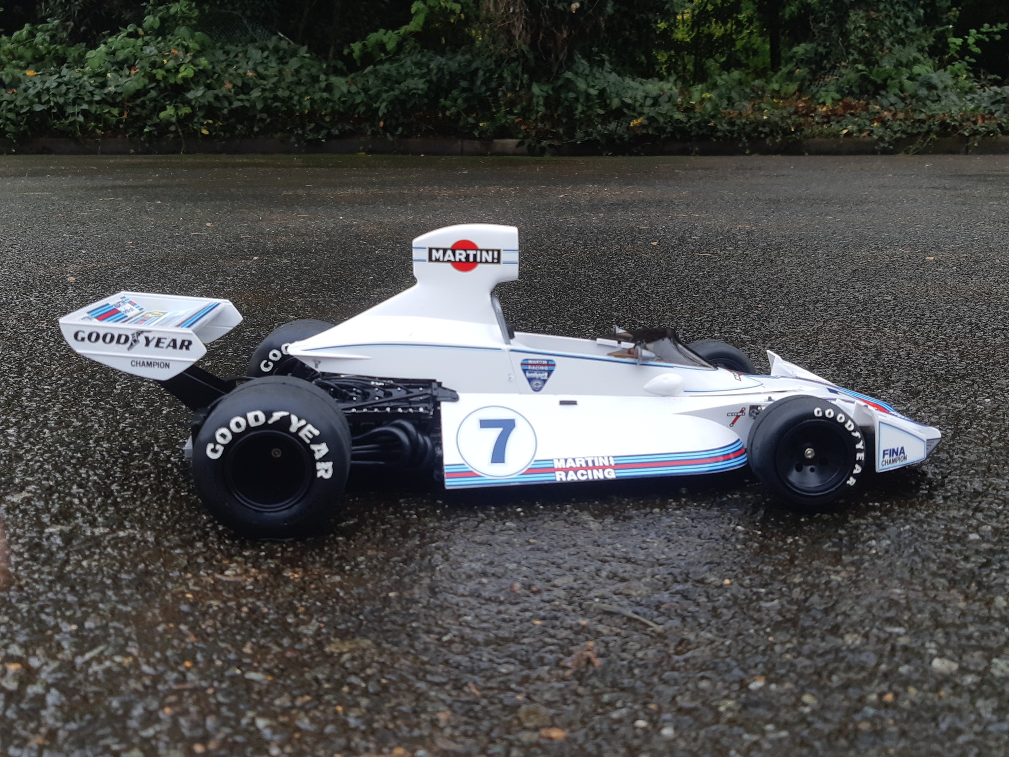Tamiya Martini Brabham BT44B 1975 1/12 an awesome model.