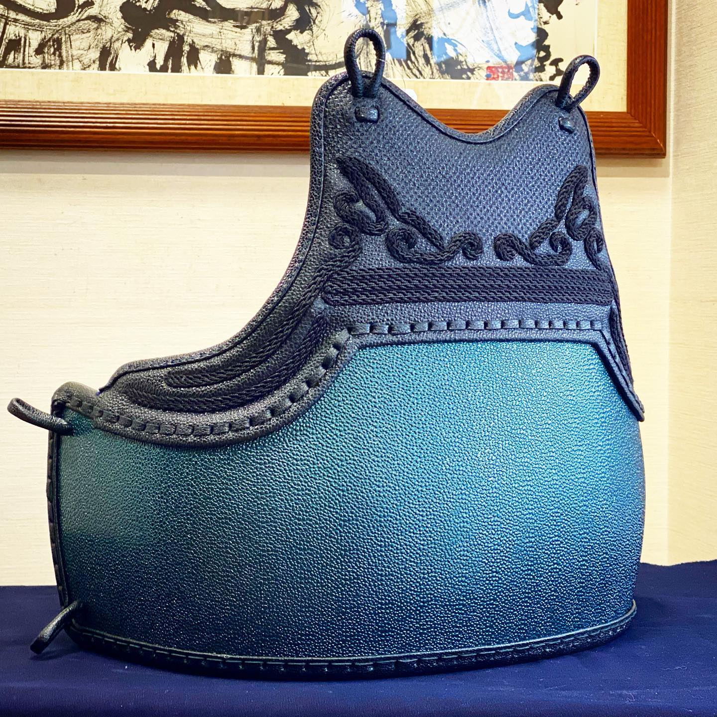 剣道防具 胴 変り塗(緑) ヤマト胴 オアシスグリーン】 変わり胴(塗り胴 