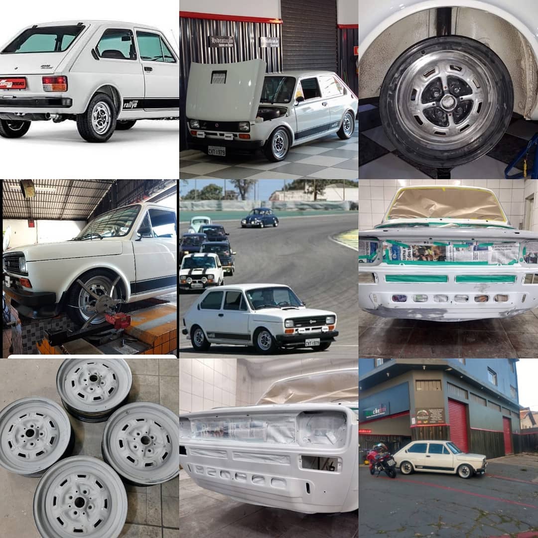 Fiat 147 Rallye em todas as suas fases... - Garage Marchetti | Facebook