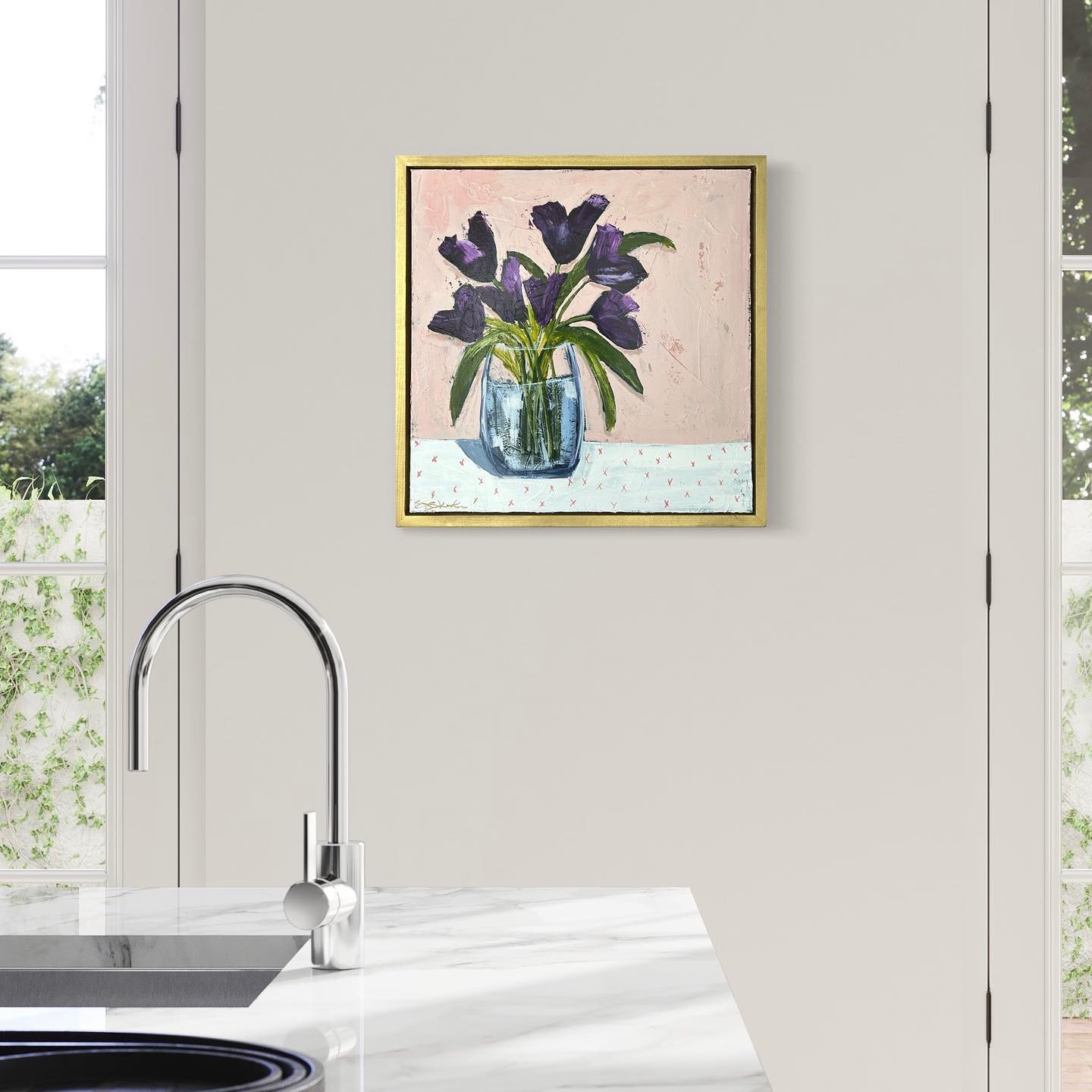Coco & June - Do you have art in your kitchen? I actually...