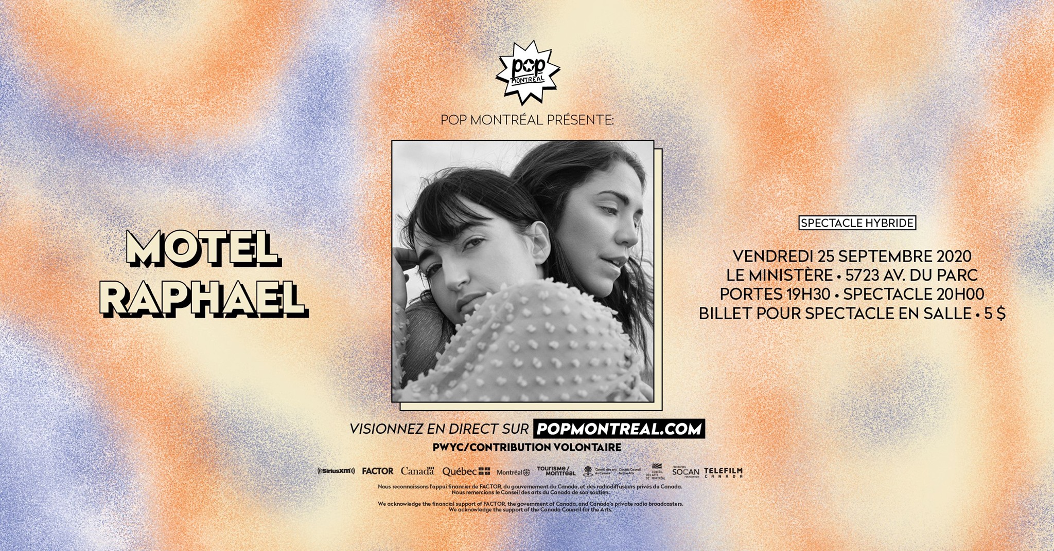 POP Montréal présente: Motel Raphael