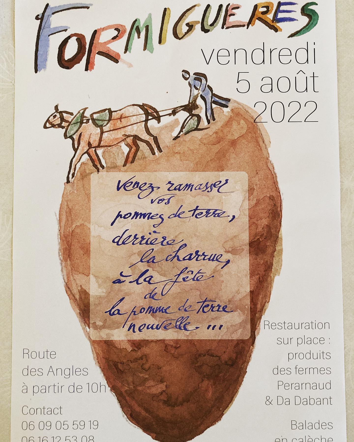 Fete De La Pomme De Terre Matemale 2022