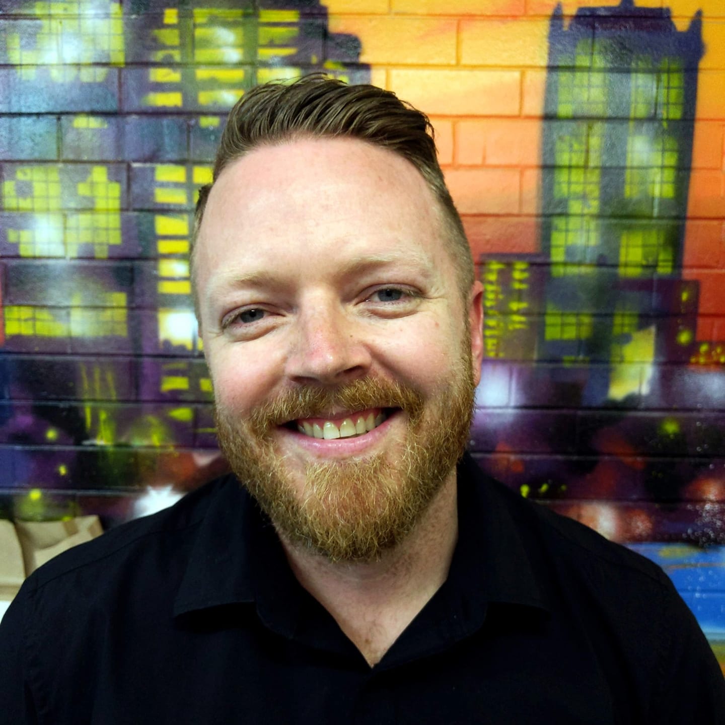 Graphic - This is Lee, our studio manager or as we call him 'the brains ...