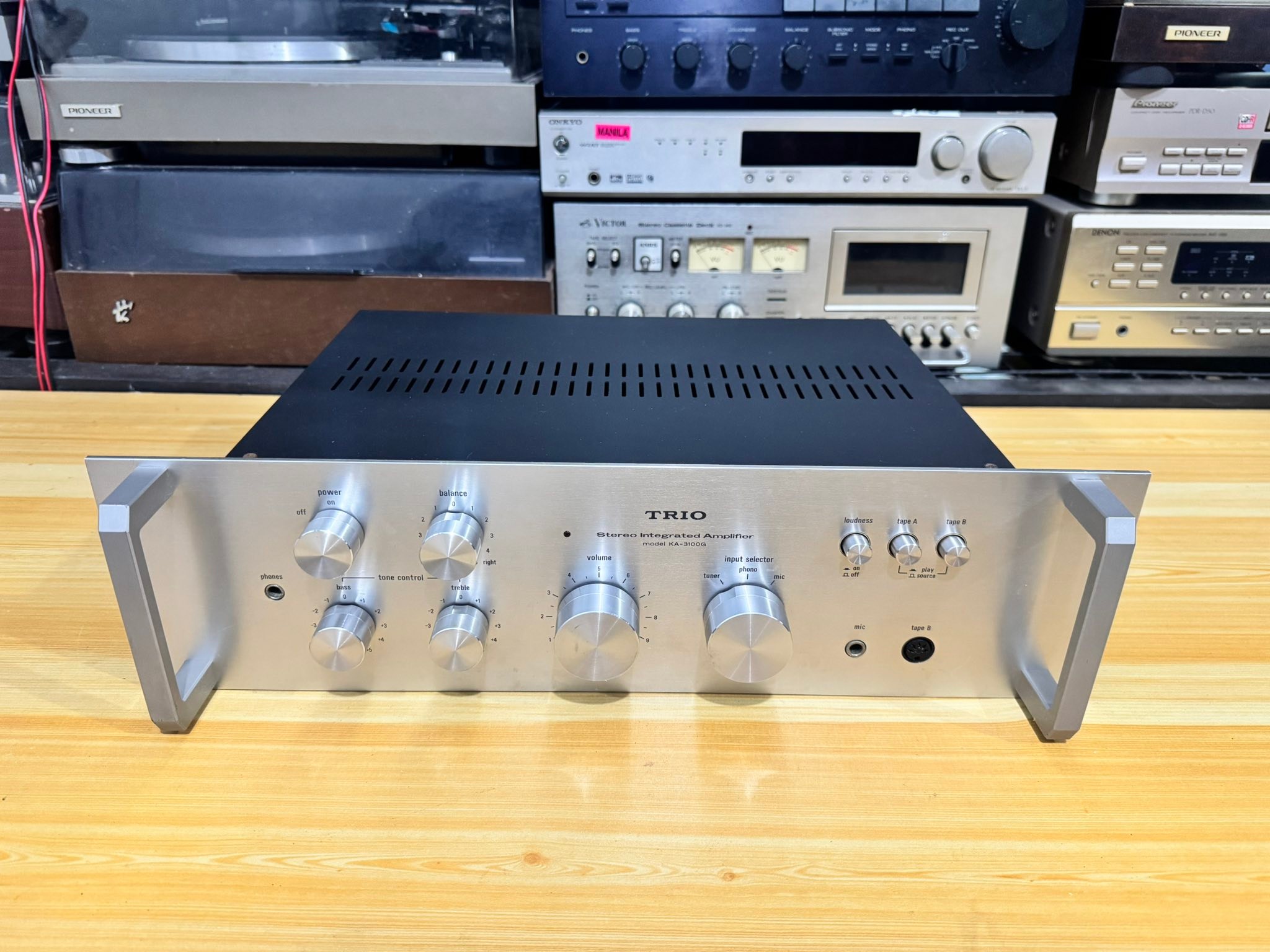 𝐓𝐑𝐢𝐎 𝐊𝐄𝐍𝐖𝐎𝐎𝐃 𝐊𝐀-𝟑𝟏𝟎𝟎𝐆 STEREO iNTEGRATED