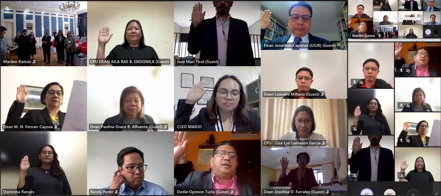 Justice Mario Lopez Swears in PALS... - Supreme Court PH | Facebook
