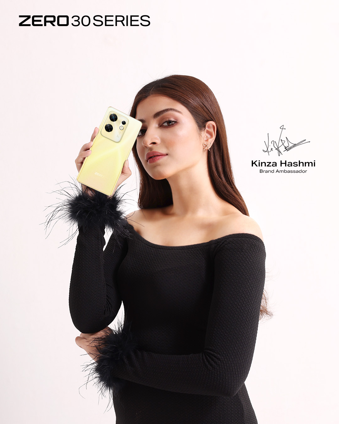 Infinix - We are proud to introduce Kinza Hashmi as she capture her own ...
