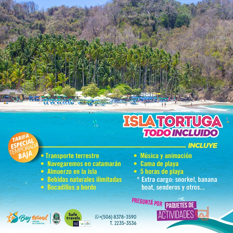 Isla Totuga se disfruta en familia... - Isla Tortuga con BAY | Facebook