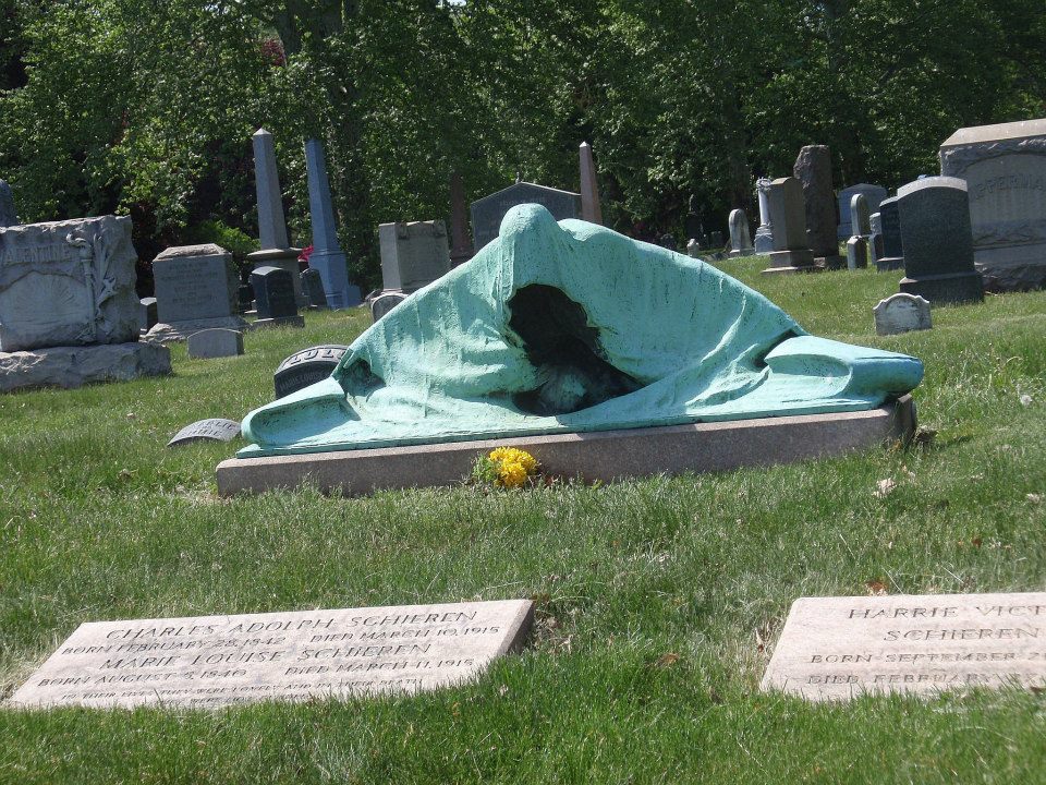 Andreas von Zirngibl's grave at 92nd street bridge