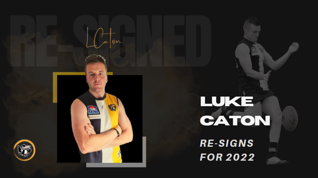 Ashwood - The club is thrilled to announce that Luke Caton has re ...