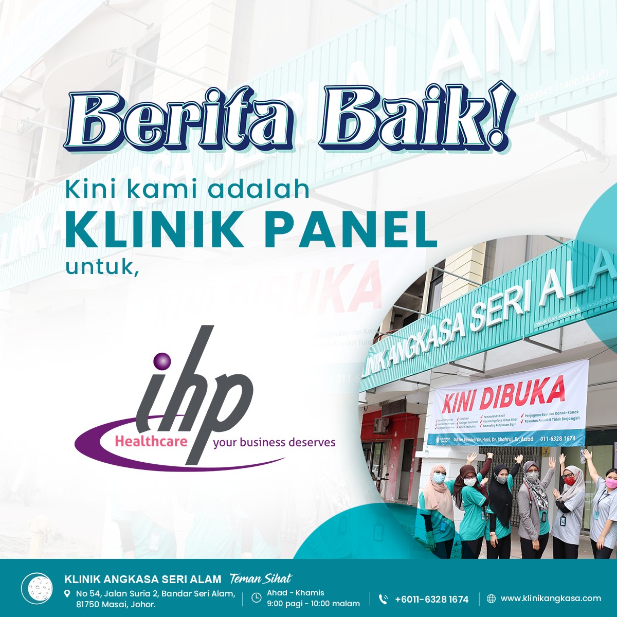 Klinik Angkasa Seri Alam - KLINIK PANEL | ihp Healthcare Berita baik ...