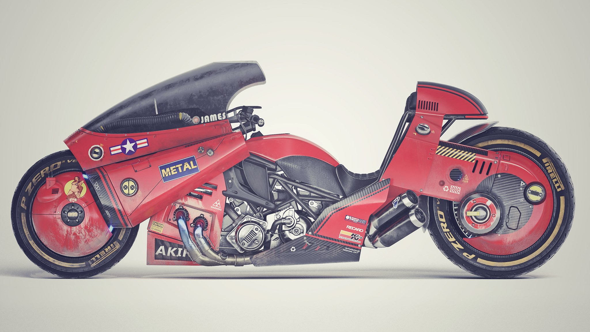 By far the best Akira concept bike we