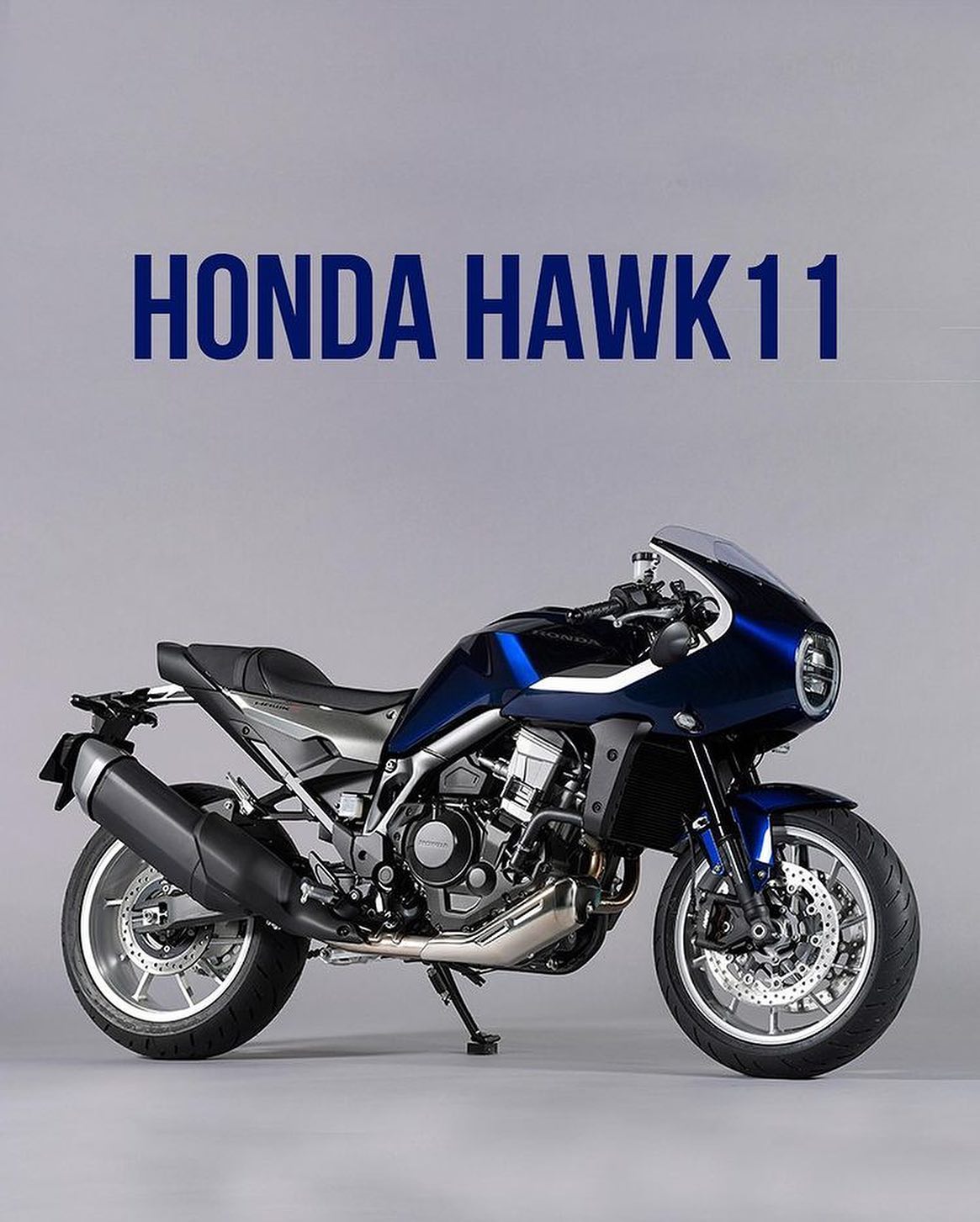 Motographic - The Honda Hawk11 has finally been unveiled...