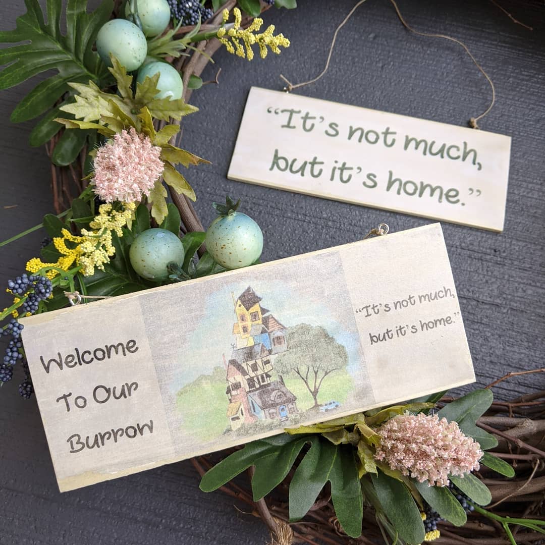 Introducing my new Burrow sign! These... - Splatter Palette | Facebook
