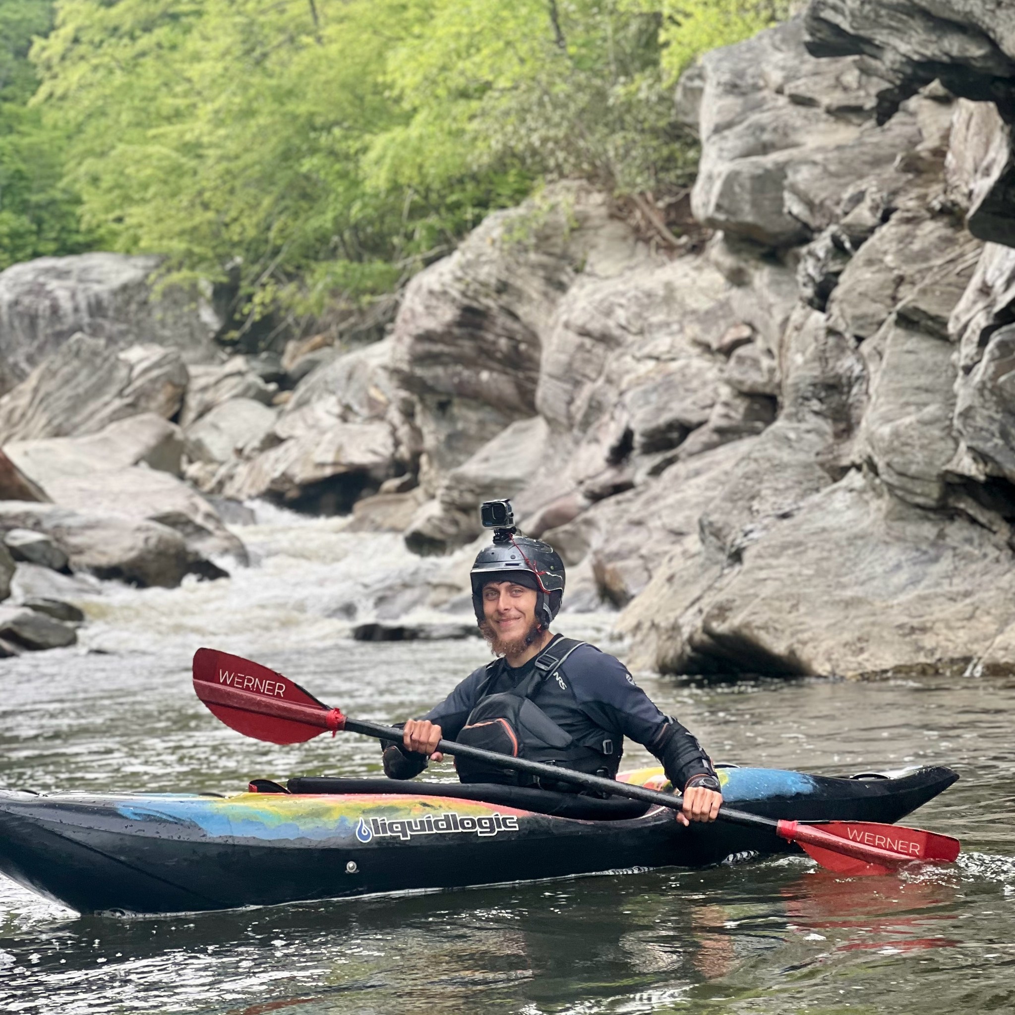 (04/03/2026) Kayaking Big Splat at a juicy level. It was around 6.5’. I ...