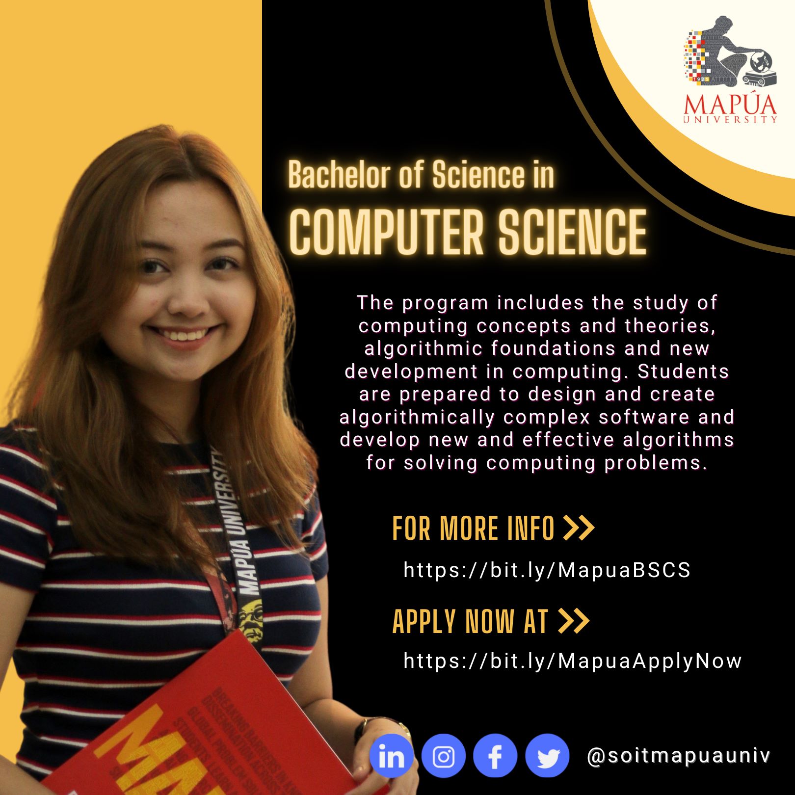 Applic... - School of Information Technology, Mapúa University | Facebook