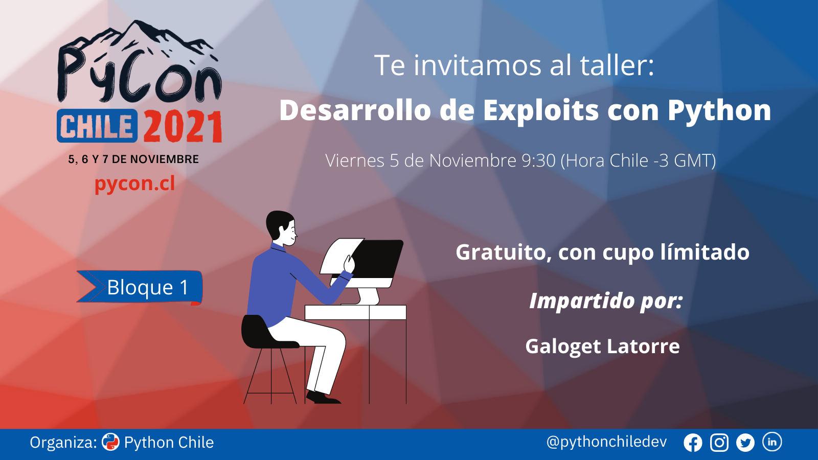 Python Chile - Recuerden que el primer día de la...