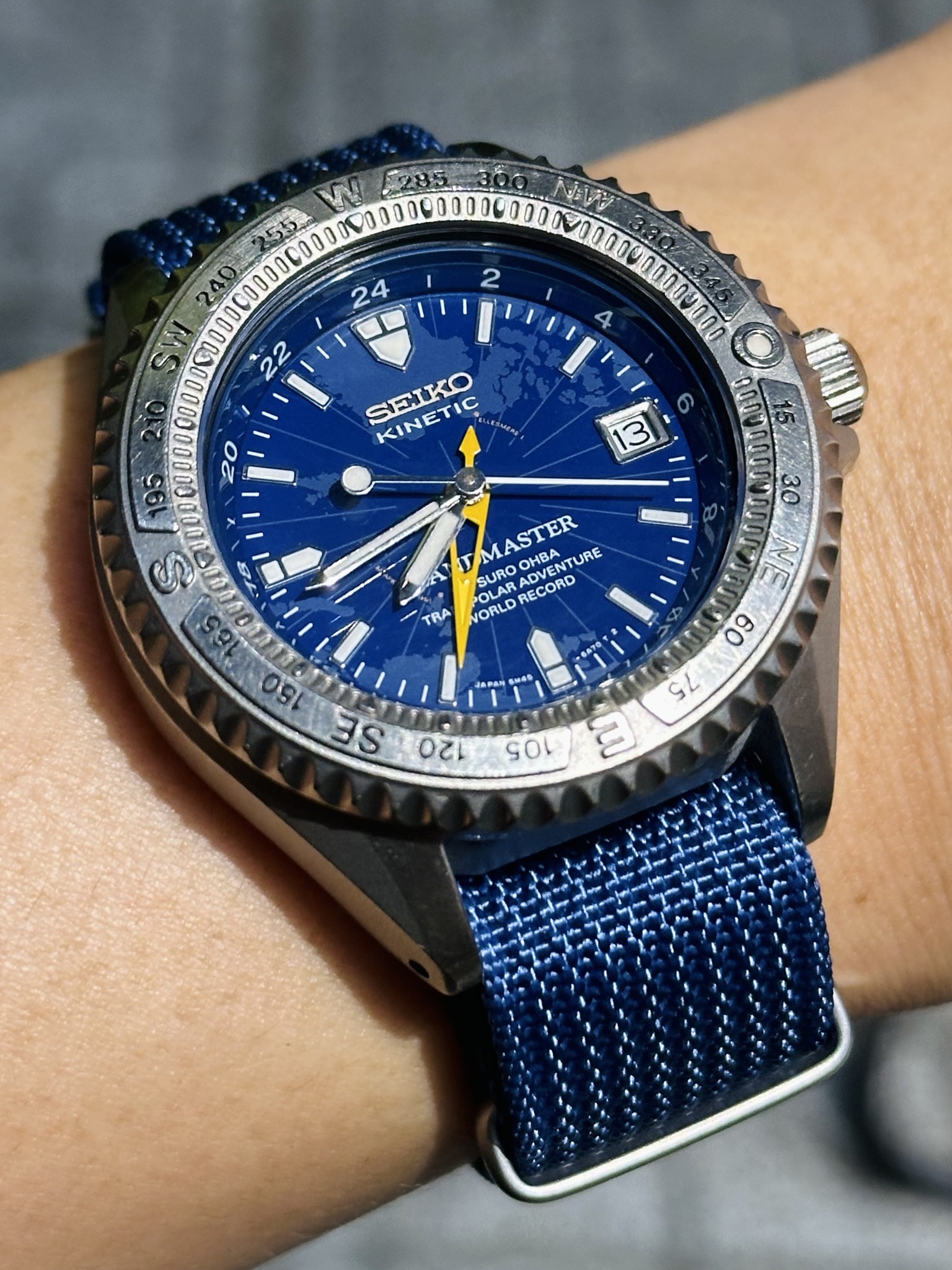 World Record “Mitsuro Ohba” Transpolar North Pole > Seiko 