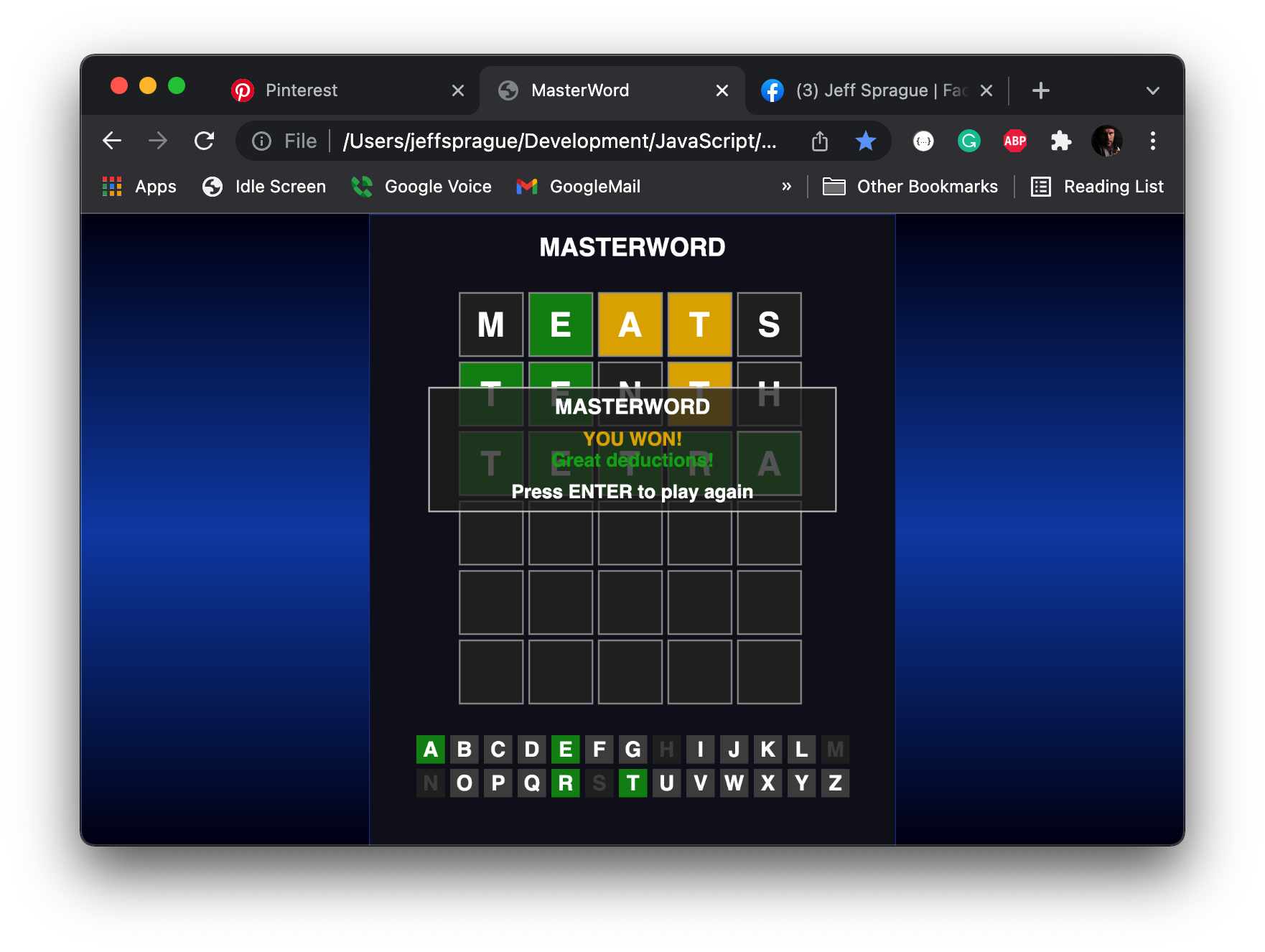 Javascript Rockstar