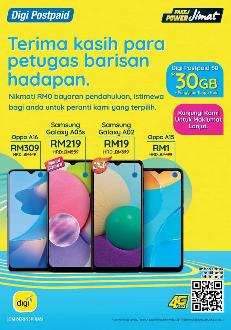 TERIMA KASIH FRONTLINERS KITA... - Digi Store Express Tampin