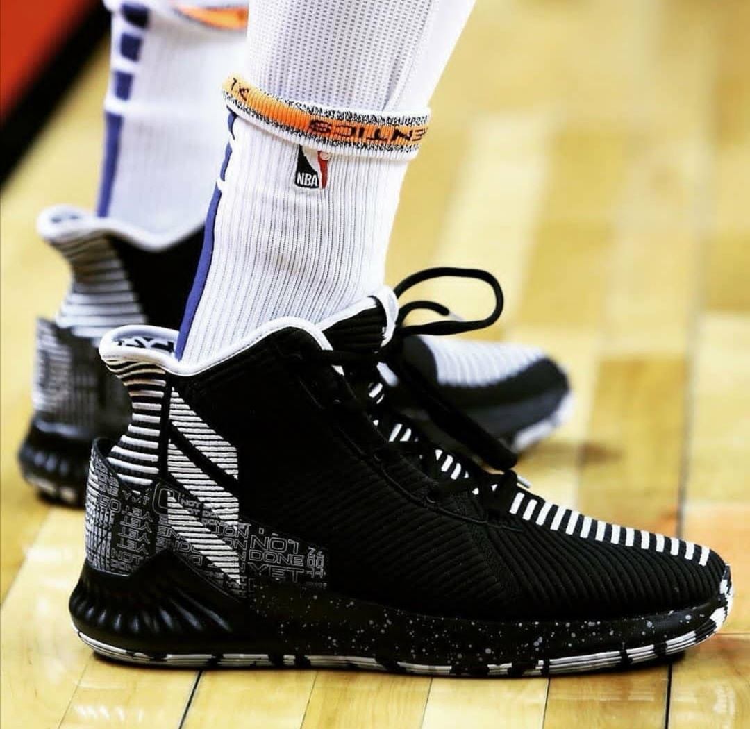 Derrick Rose debuts the adidas D Rose 9 tonight against Houston