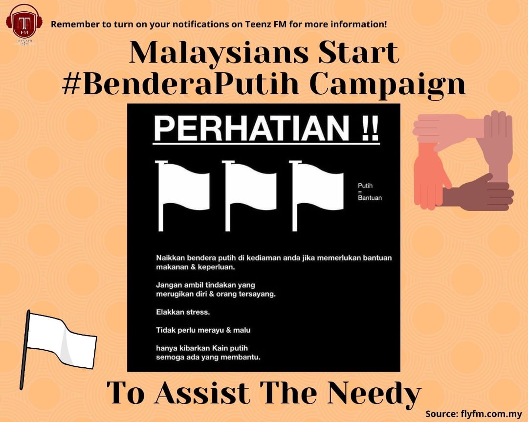 Teenz Fm Malaysians Launch The Benderaputih Campaign To Facebook