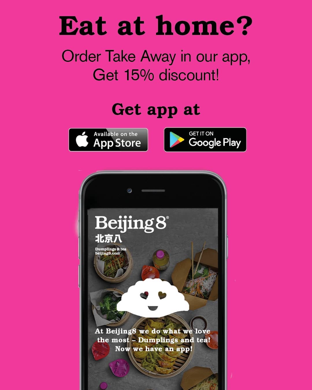 Beijing8 Order Take Away In Our Swedish App Get 15 Off Your Purchase Sweden Beijing8 Fastfood Dumplings Goodfood Discount App Takeaway Appstore Googleplay Phone Facebook
