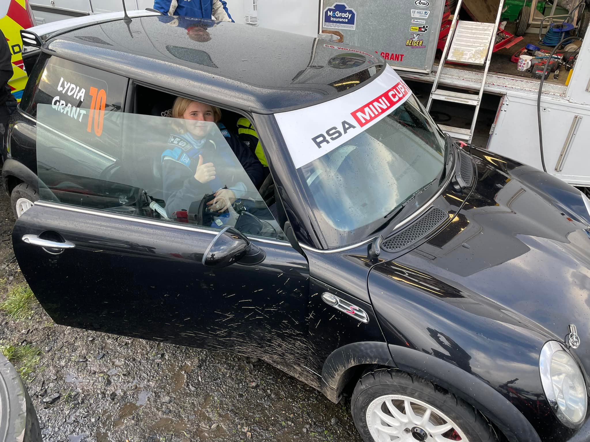 Best of luck to Lydia today... - Adrian Grant Commercials Ltd