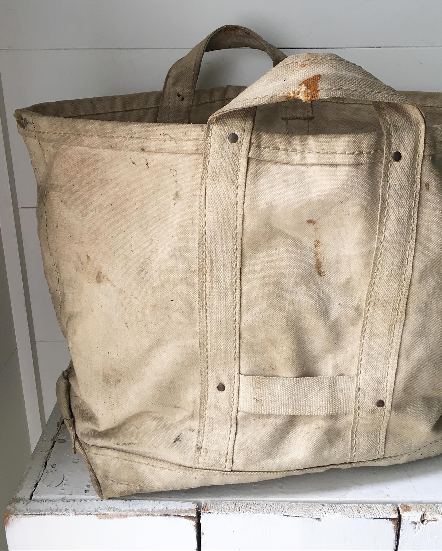 SOLD* Vintage “Bell System” canvas Lineman totes - $45 each One of 