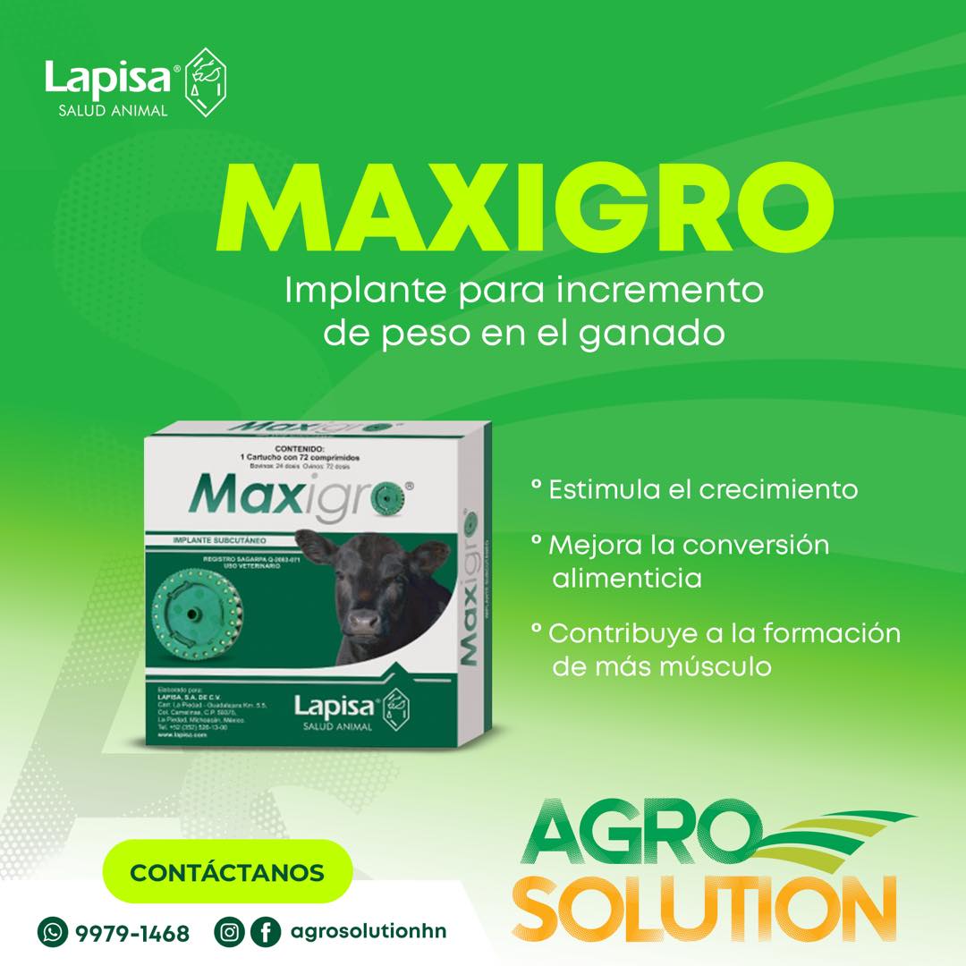 Agro Solution - Maxigro es un implante ideal para la...