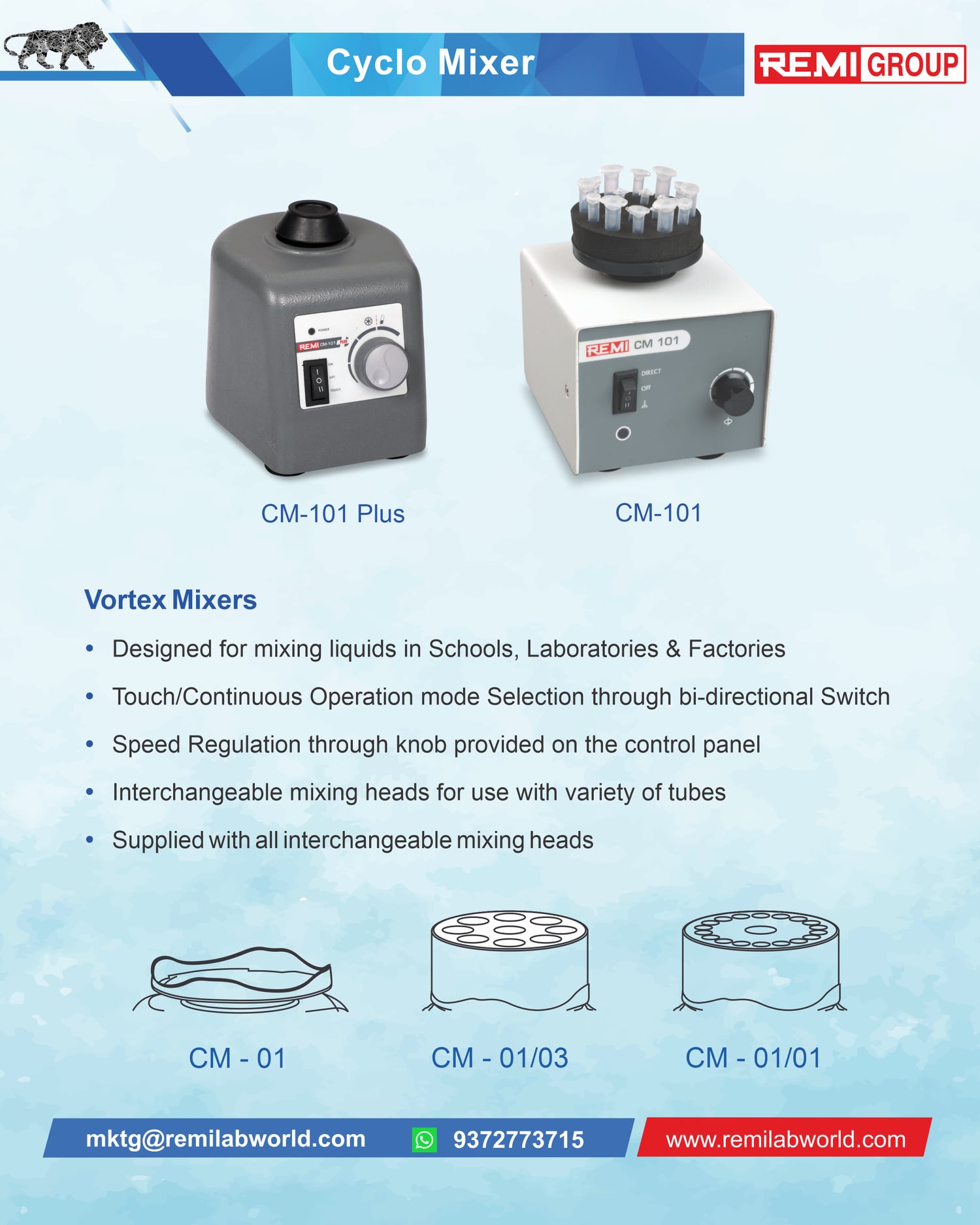 Remi - Friday fact The vortex mixer was invented in the late 1950s by ...