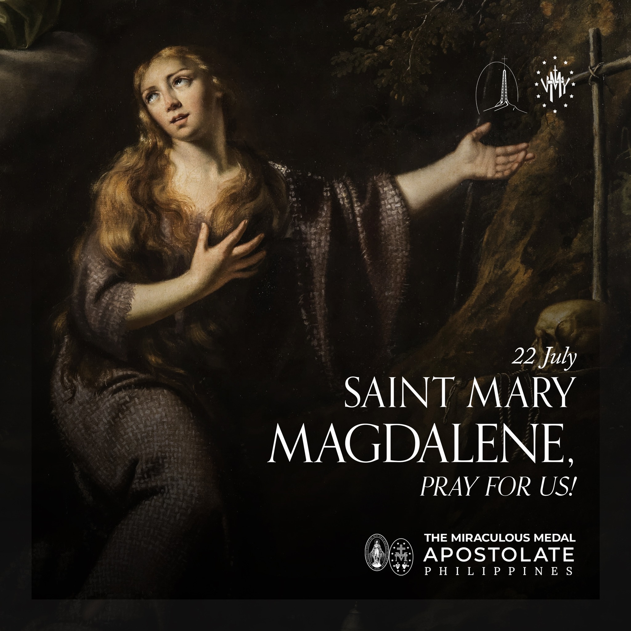 The Miraculous - 22 July - SAINT MARY MAGDALENE Apostle to the Apostles ...